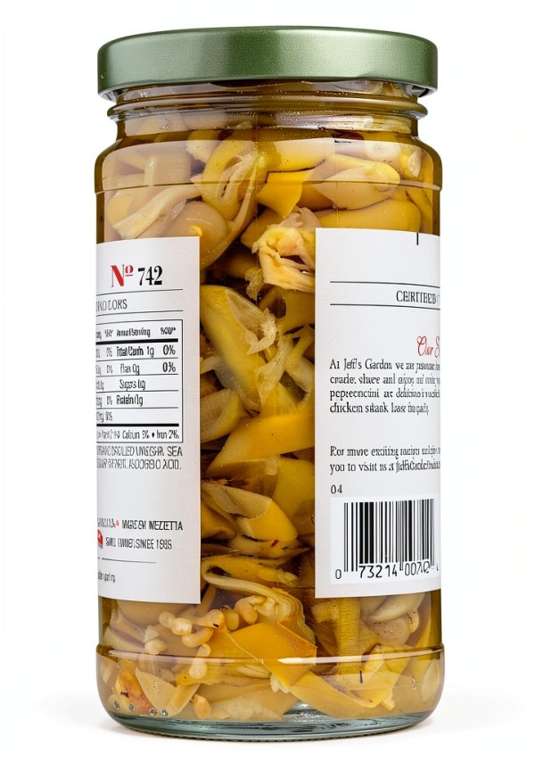 JEFF'S NATURALS Sliced Golden Greek Peperoncini-2
