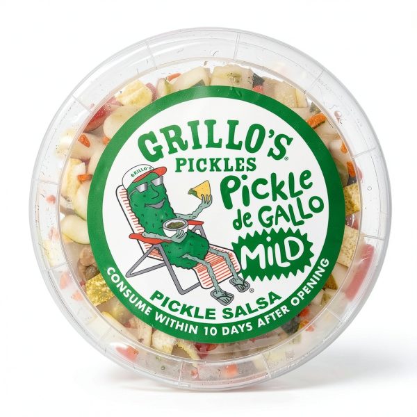 Grillo's Pickles Sweet Relish 14oz Gluten Free-3