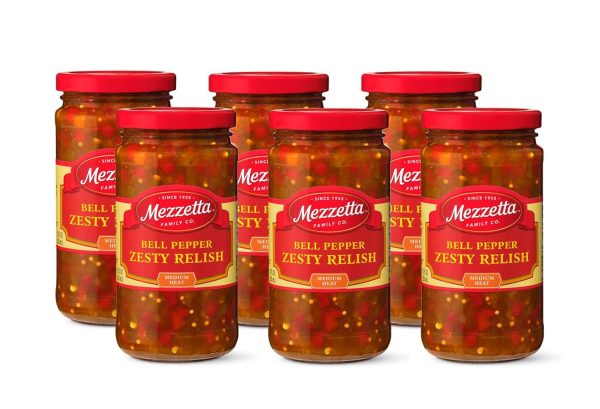 Mezzetta Zesty Relish Bell Pepper 16oz Pack-0