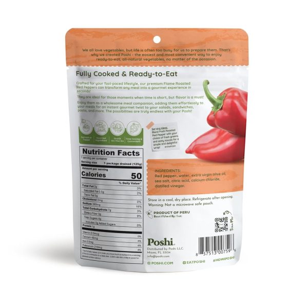 Roasted Red Peppers Poshi Relish Flame Roasted-1