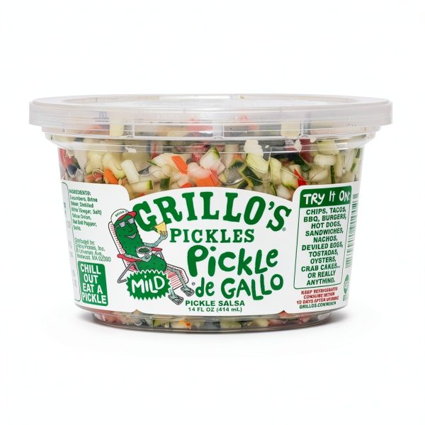 Grillo's Pickles Sweet Relish 14oz Gluten Free-0