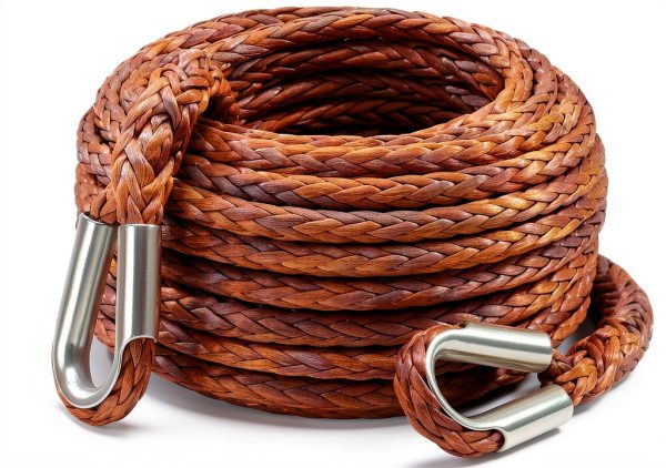Kolvoii 3/8 Inch x 50 Feet Winch Rope-0