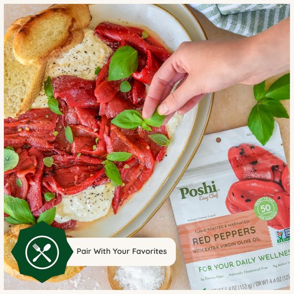 Roasted Red Peppers Poshi Relish Flame Roasted-4