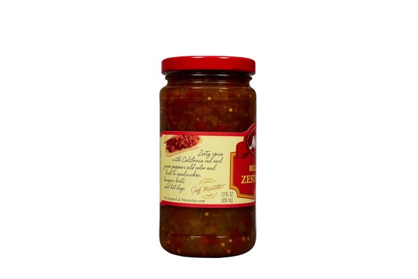 Mezzetta Zesty Relish Bell Pepper 16oz Pack-5