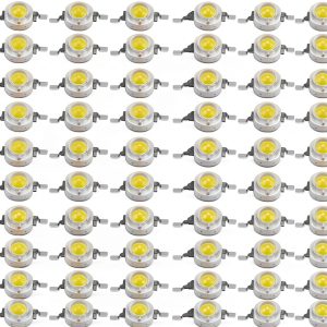 GLOGLOW SMD LED Beads 3W High Power Warm White White Light-0