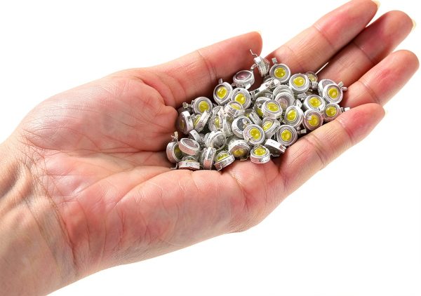 GLOGLOW SMD LED Beads 3W High Power Warm White White Light-7