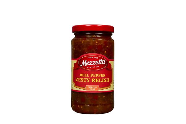 Mezzetta Zesty Relish Bell Pepper 16oz Pack-2