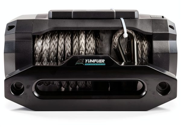 YUNFUER Winch Rope 32000 LBS Polyethylene Gray-1