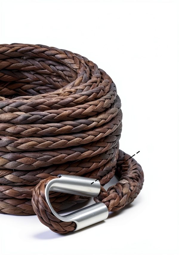 Kolvoii 3/8 Inch x 50 Feet Winch Rope-2