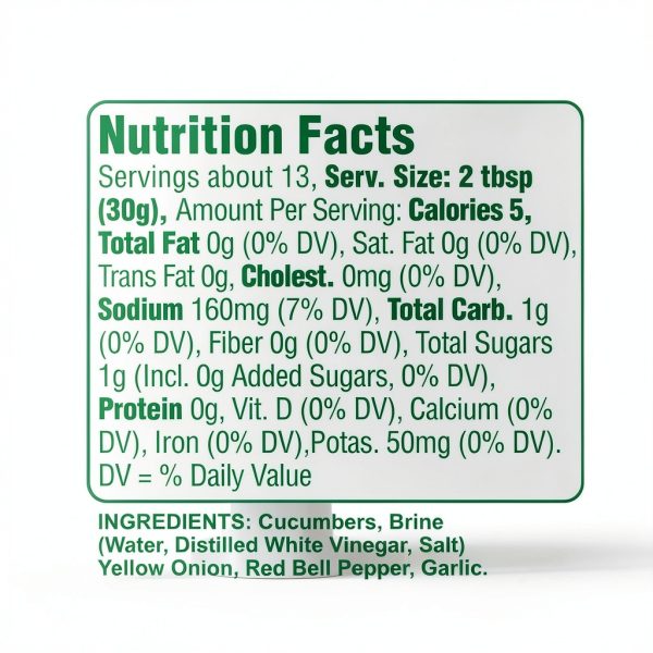 Grillo's Pickles Sweet Relish 14oz Gluten Free-2