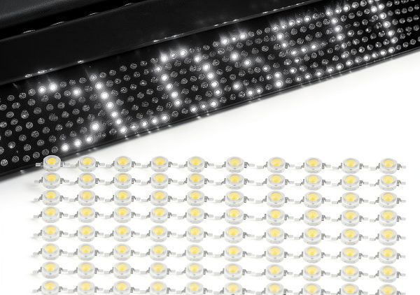 GLOGLOW SMD LED Beads 3W High Power Warm White White Light-3