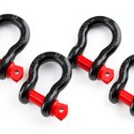 Heavy Duty D Shackle Qjaiune Alloy Steel 5/8 Inch-0