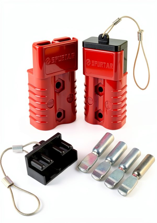 Battery Quick Connect Spurtar 175A Red Connector-0