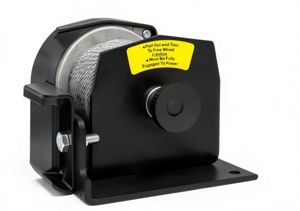 XPV AUTO 2500lb Steel Cable Winch Black-3