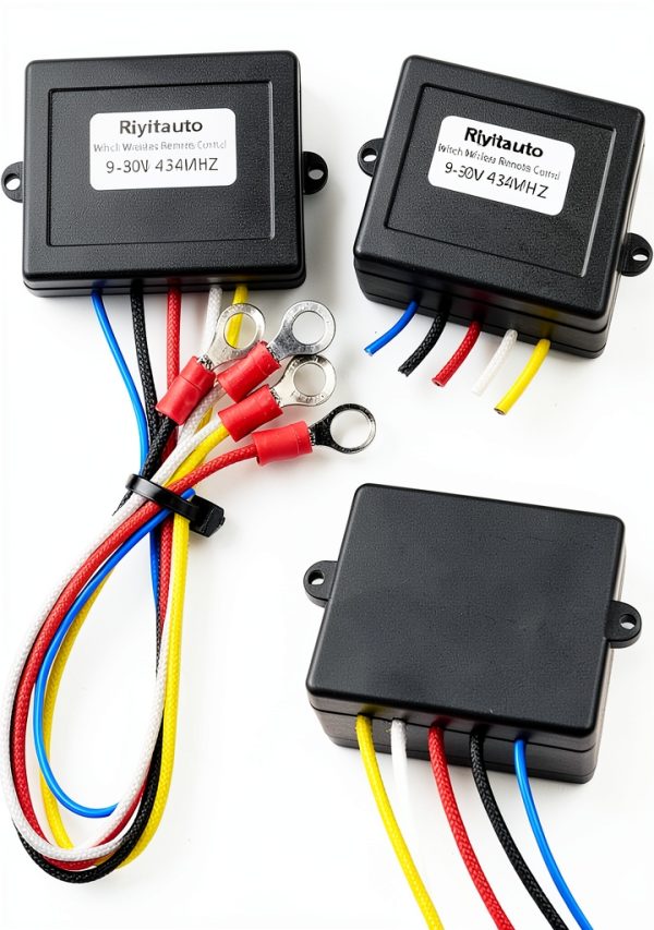 Winch Remote Control Kit Riyiter Wireless 50ft Range-5