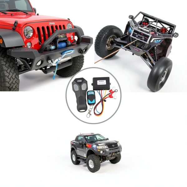 Winch Remote Control Kit Riyiter Wireless 50ft Range-2