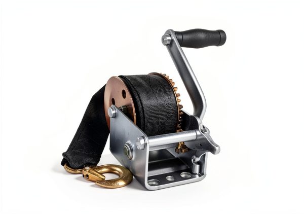Jack Boss Hand Winch 1200 lbs Black Portable-6