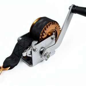 Jack Boss Hand Winch 1200 lbs Black Portable-0