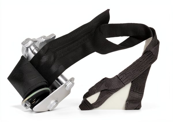 Jack Boss 800lb Hand Winch Black Steel Design-4