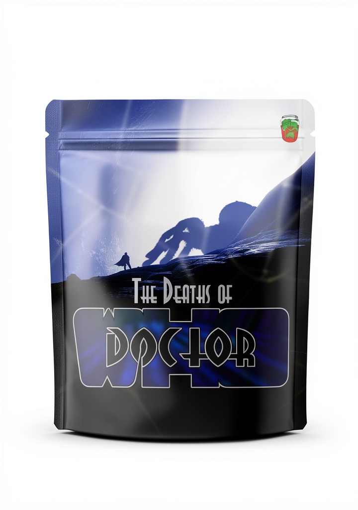 Installing Doctor Who The Deaths Book 3 Kindle Edition by Jam Jar Lurker & Son on a wooden desk