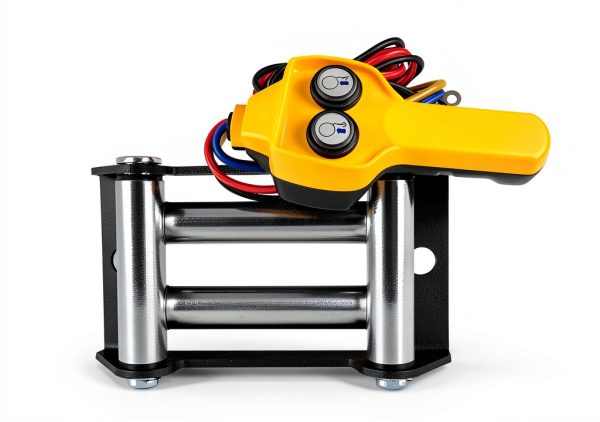 XPV AUTO 2500lb Steel Cable Winch Black-7