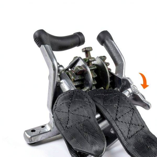Jack Boss Hand Winch 1200 lbs Black Portable-5