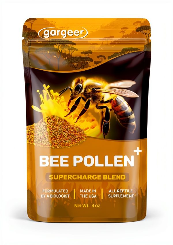 Bee Pollen Reptile Supplement by Gesy Designs – Nutrient Boost-0