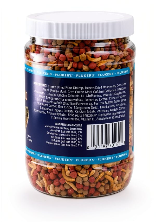 Flukers 70131 Buffet Blend Aquatic Turtle Food 12oz Premium Formula-2