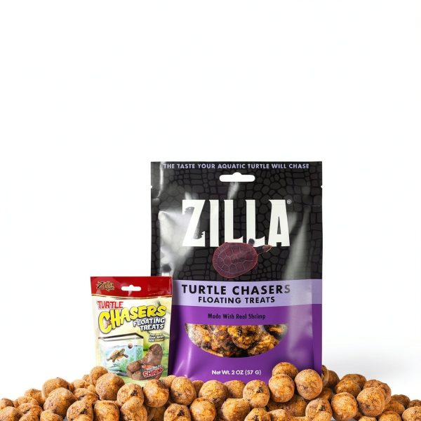 Zilla Turtle Chasers Floating Treats Real Shrimp Resealable Bag-8