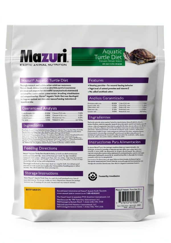 Mazuri Nutritionally Complete Aquatic Turtle Food Freshwater 12 oz-1