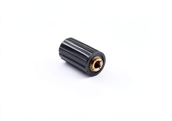 5 PCS Universal Control Knobs 10x14mm with Brass Insert for 4mm Shafts-2