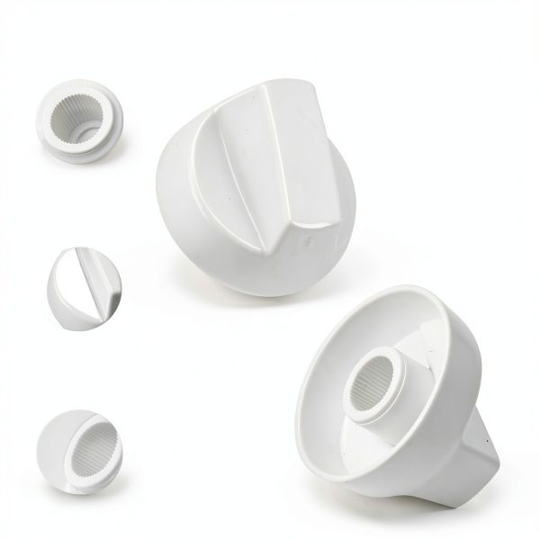 Seentech 4-Pack Universal Control Knobs with 12 Adapters White-3