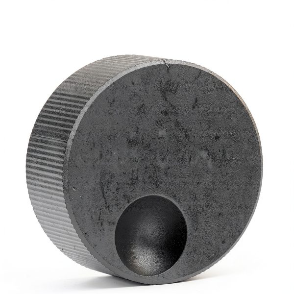 Hapivida Aluminum Volume Knob for Guitar Amps, Black Solid Control-3