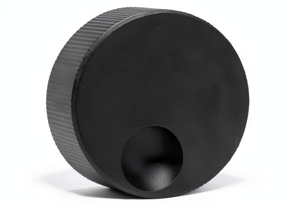 Hapivida Aluminum Volume Knob for Guitar Amps, Black Solid Control-7